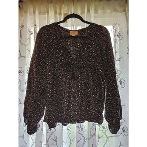 Ralph Lauren Denim & Supply Floral Blouse M